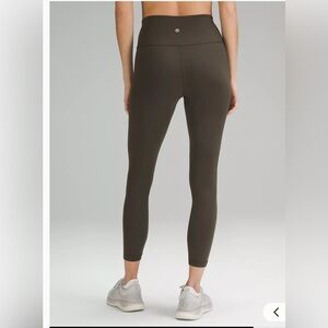 Lululemon  Align™ High-Rise Pants 24"
Asia Fit color olive green